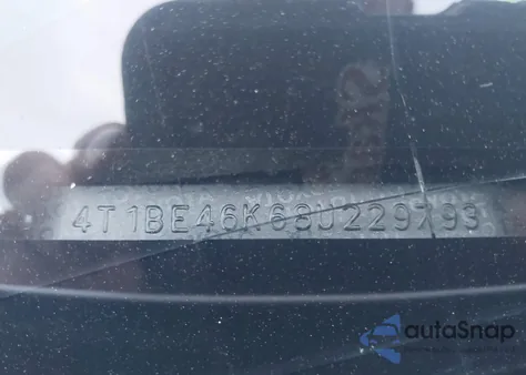 2008 Toyota Camry Le from USA, damaged, VIN 4T1BE46K68U229793